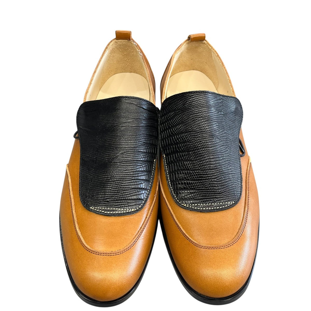 SUNSEA Shell Shoesレザーシューズ 古着・中古-3枚目のアイテム画像