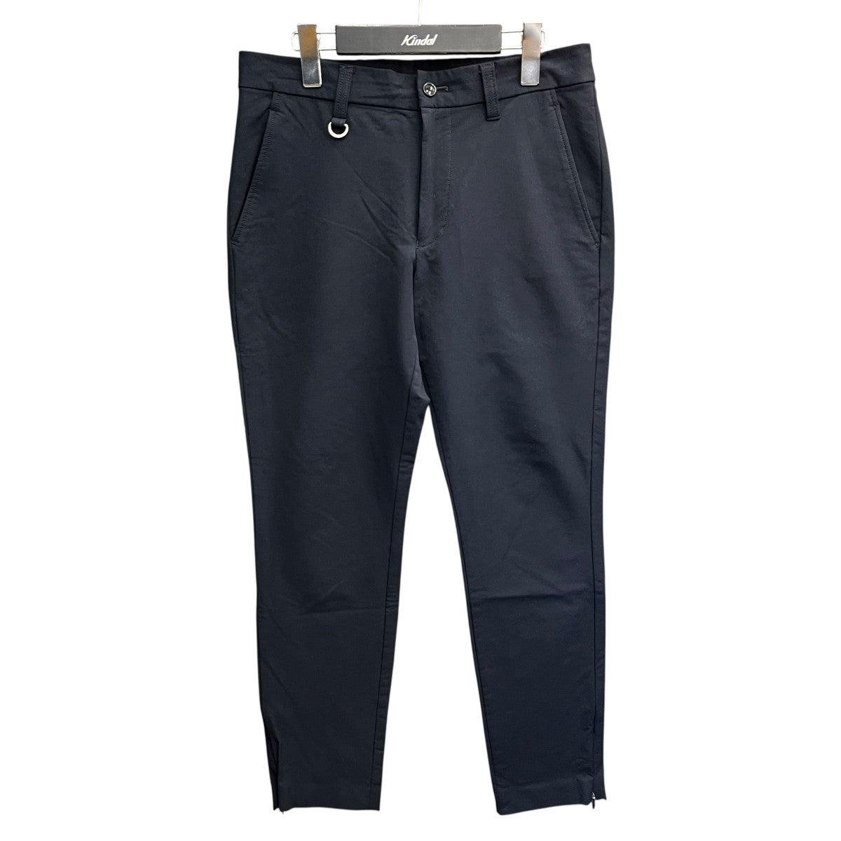 4WAY STRETCH HEM CONCEALED SLIM FIT SLACKSスラックス