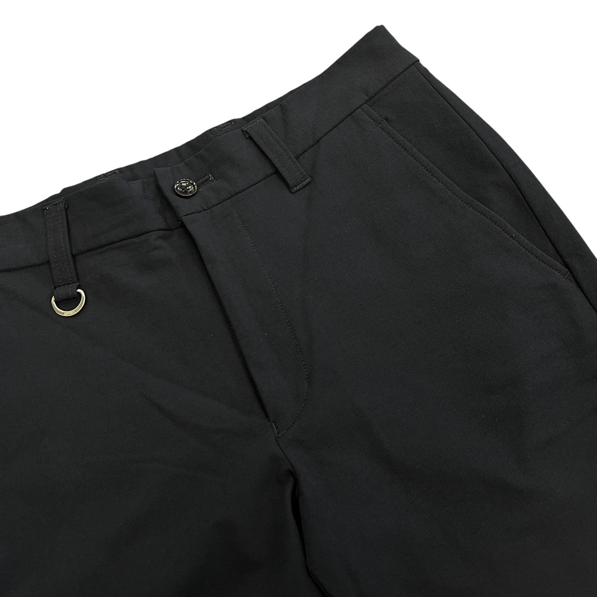4WAY STRETCH HEM CONCEALED SLIM FIT SLACKSスラックス