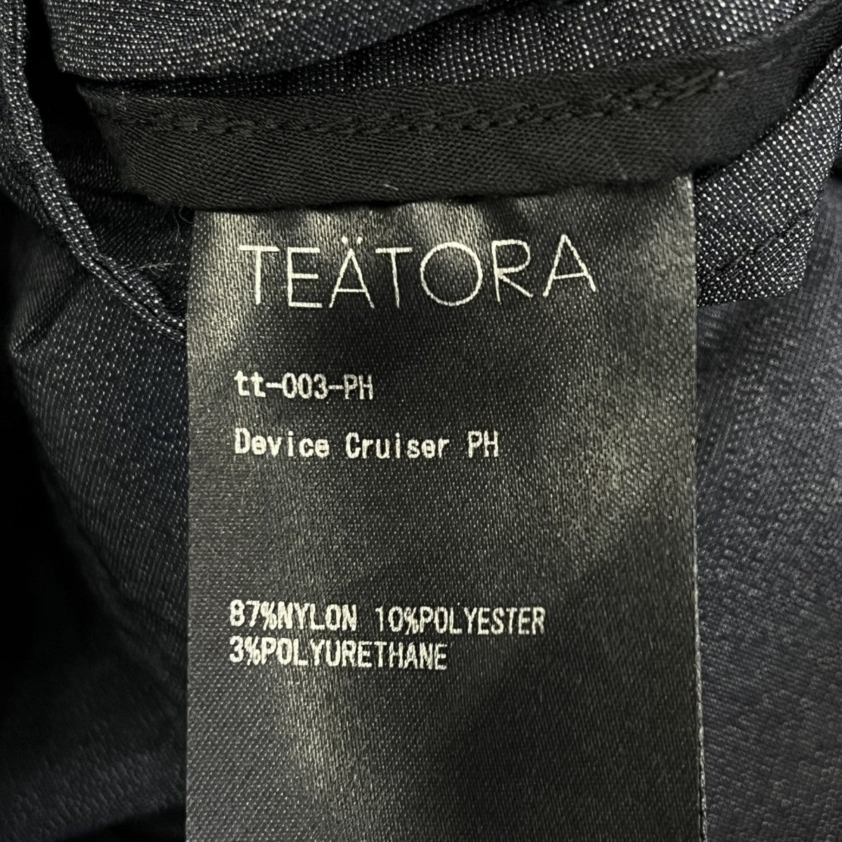 TEATORA Device Cruiser Pack PHショートパンツtt 003 PH 古着・中古-5枚目のアイテム画像