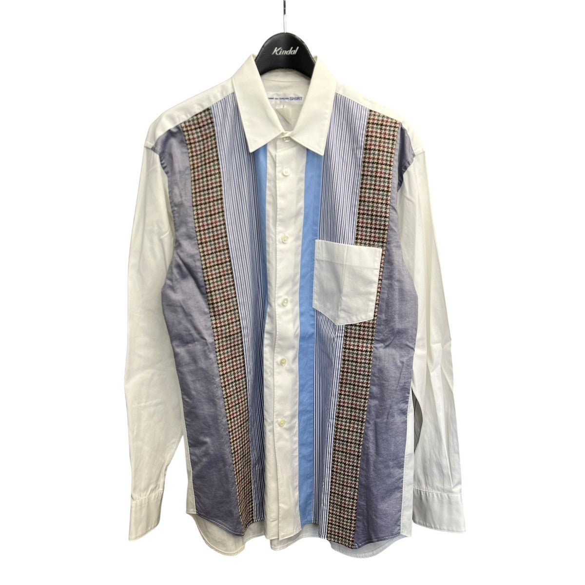 切替ロングシャツW27077