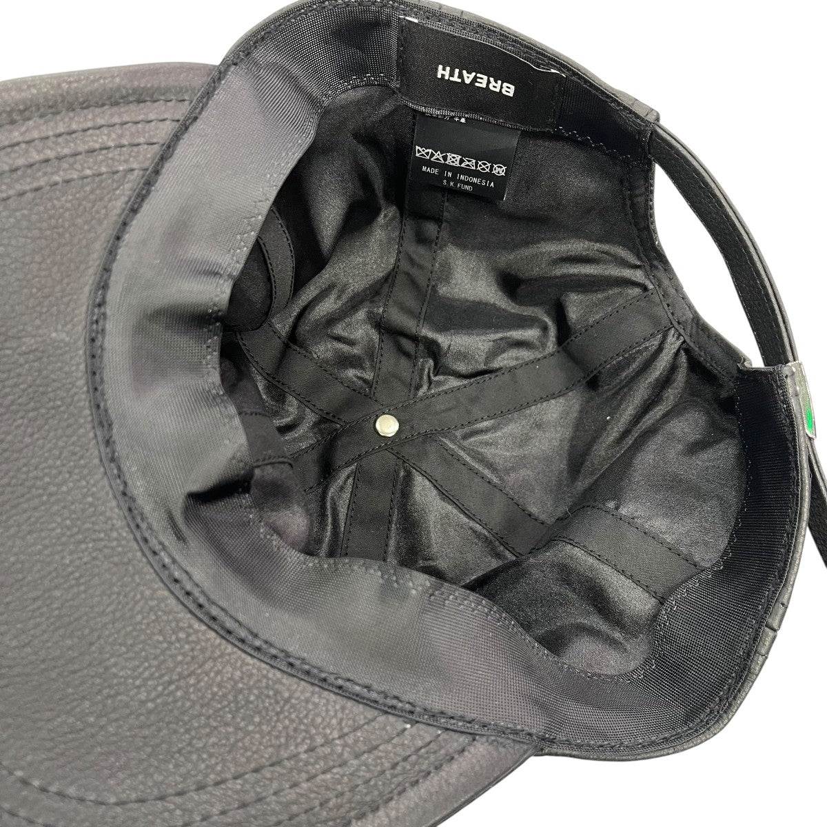 BREATH EMBOSS LEATHER CAPキャップBR25AW-AC8002 古着・中古-6枚目のアイテム画像