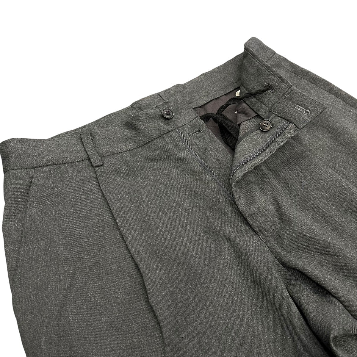 24AWSUIT STRAIGHT TROUSERSタックパンツYS 24AW 91