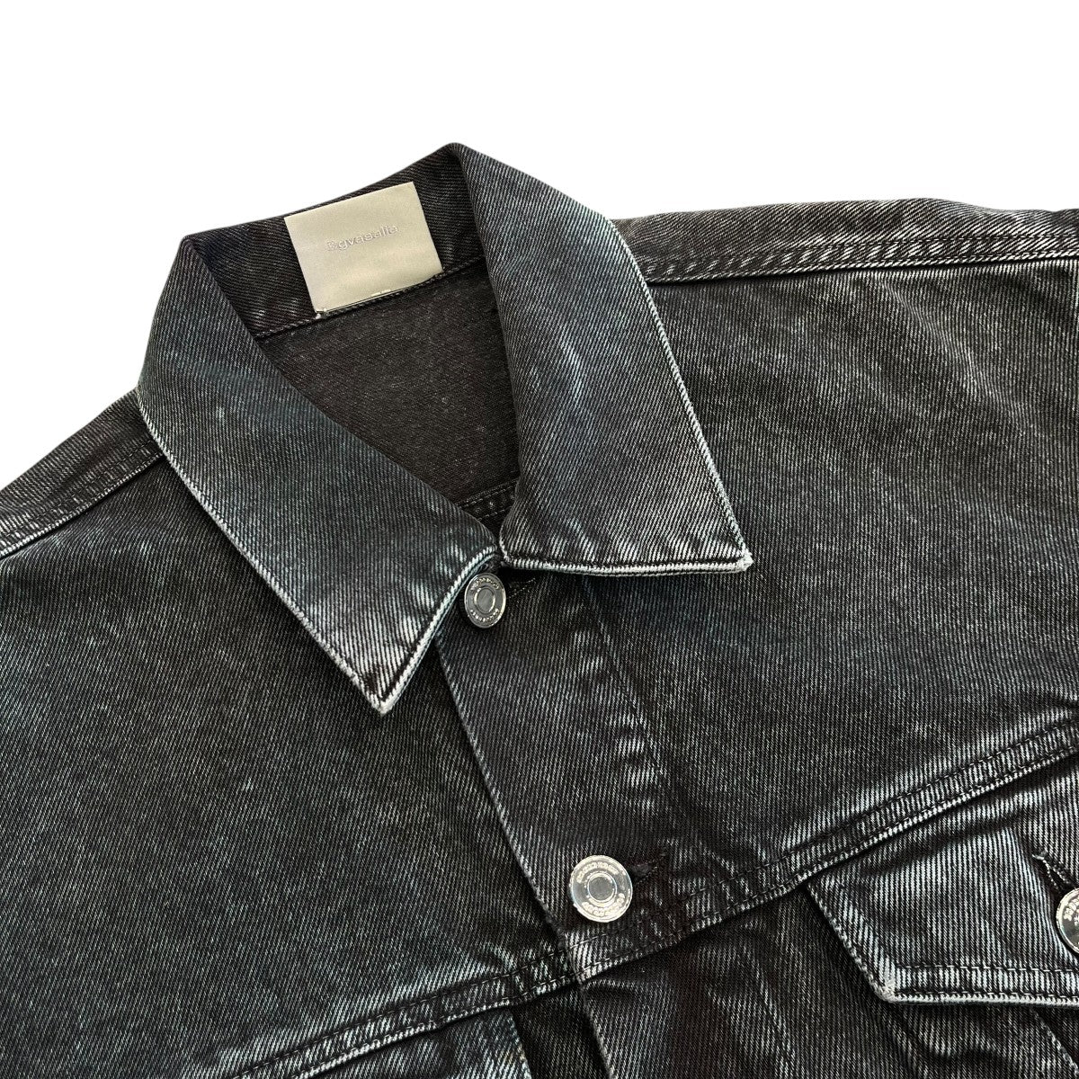 VTMNTS ACID WASH DENIM JACKETデニムジャケットVL12JA970N 古着・中古-3枚目のアイテム画像