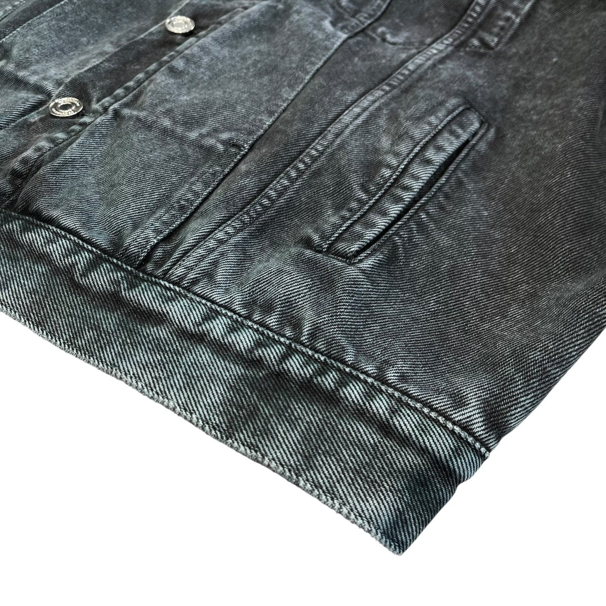 VTMNTS ACID WASH DENIM JACKETデニムジャケットVL12JA970N 古着・中古-5枚目のアイテム画像