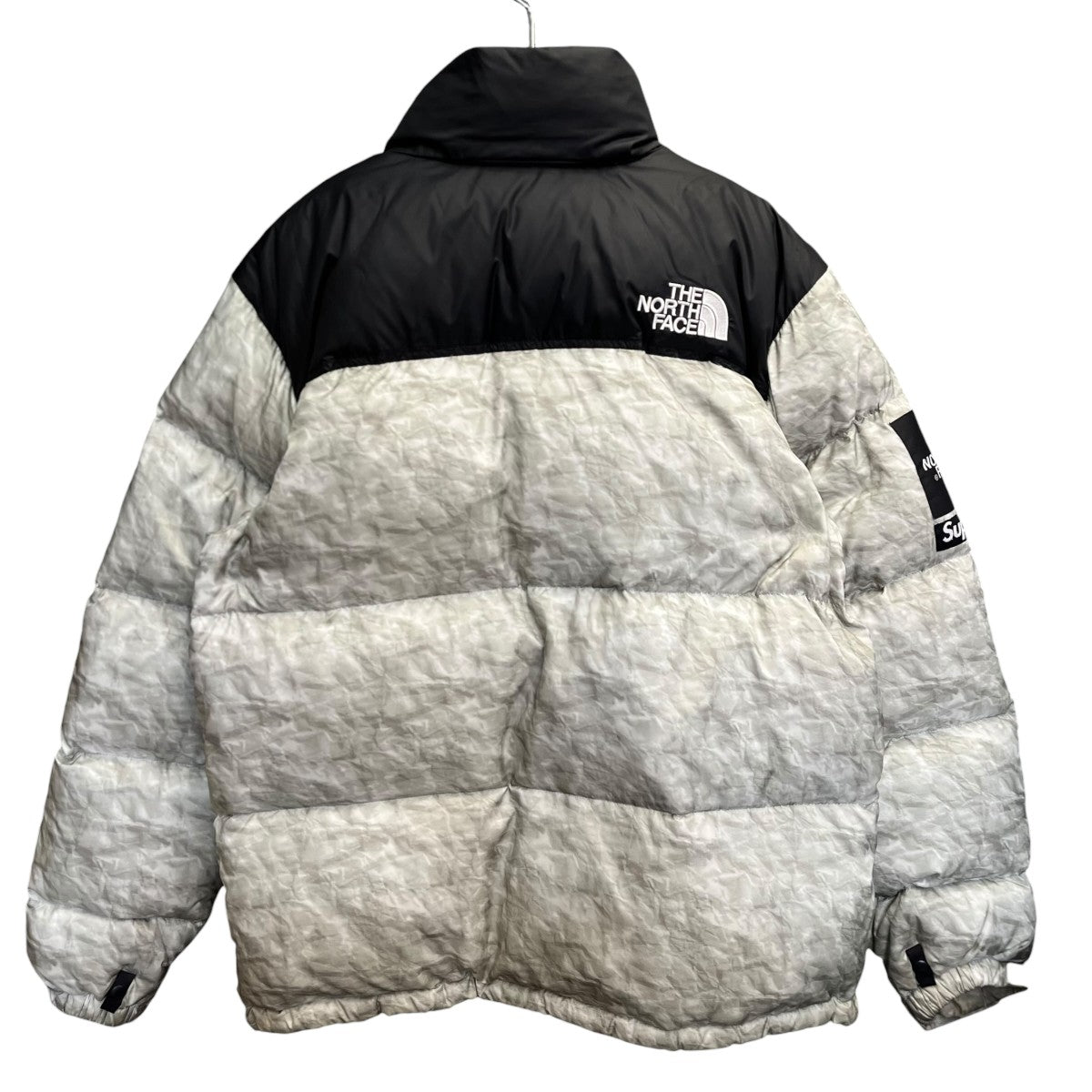 Supreme×THE NORTH FACE 19AWPaper Nuptse JacketダウンジャケットND91806I 古着・中古-2枚目のアイテム画像