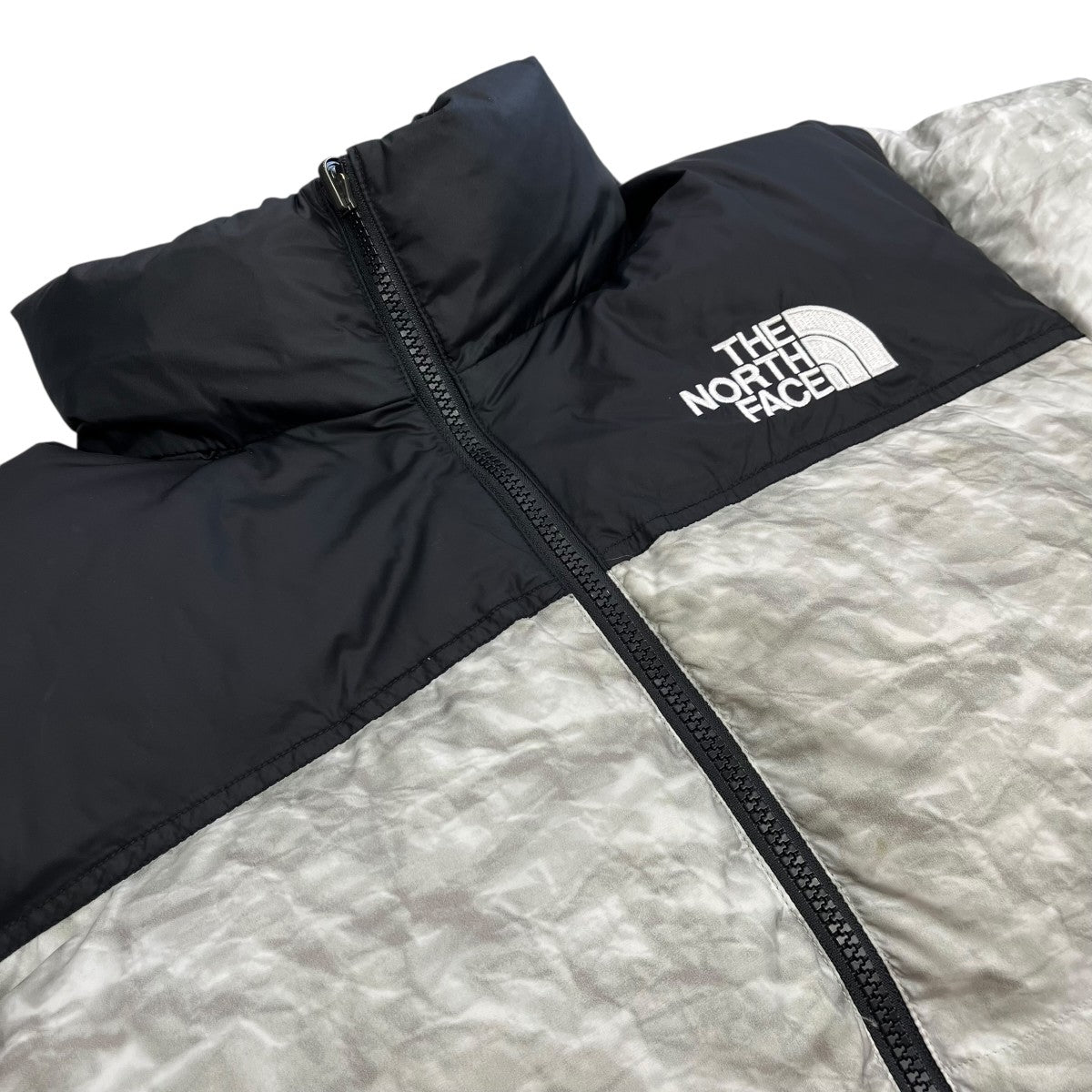 Supreme×THE NORTH FACE 19AWPaper Nuptse JacketダウンジャケットND91806I 古着・中古-3枚目のアイテム画像