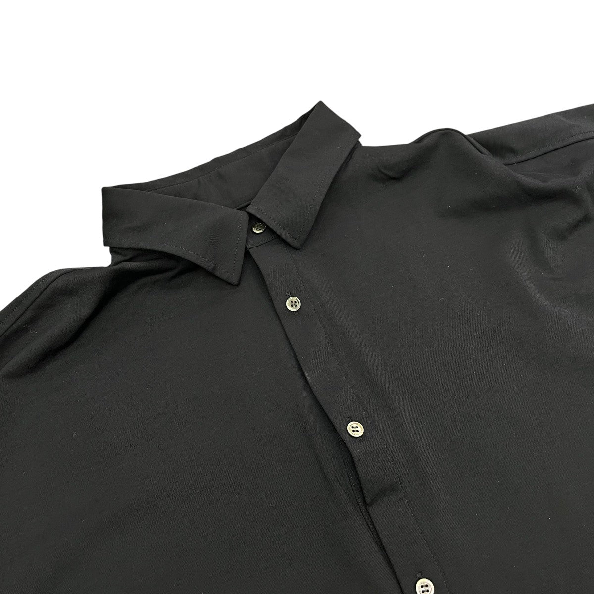 Graphpaper(グラフペーパー) 22SSViscose Ponte S S Yoke Sleeve Shirt