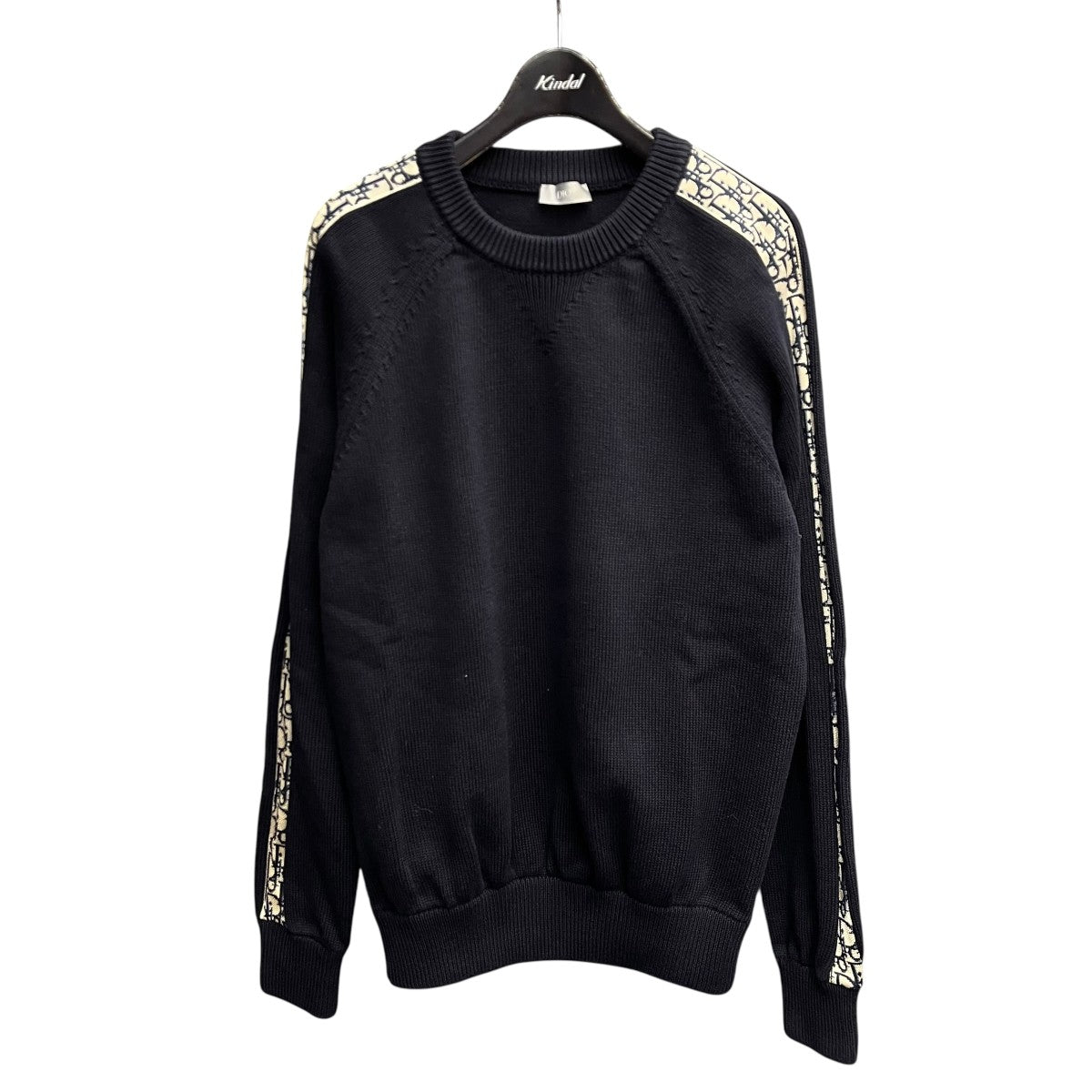 DIOR オブリーク コットンジャージーニットコットンニット113M638AT187 古着・中古-1枚目のアイテム画像