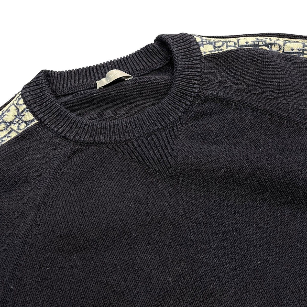 DIOR オブリーク コットンジャージーニットコットンニット113M638AT187 古着・中古-3枚目のアイテム画像