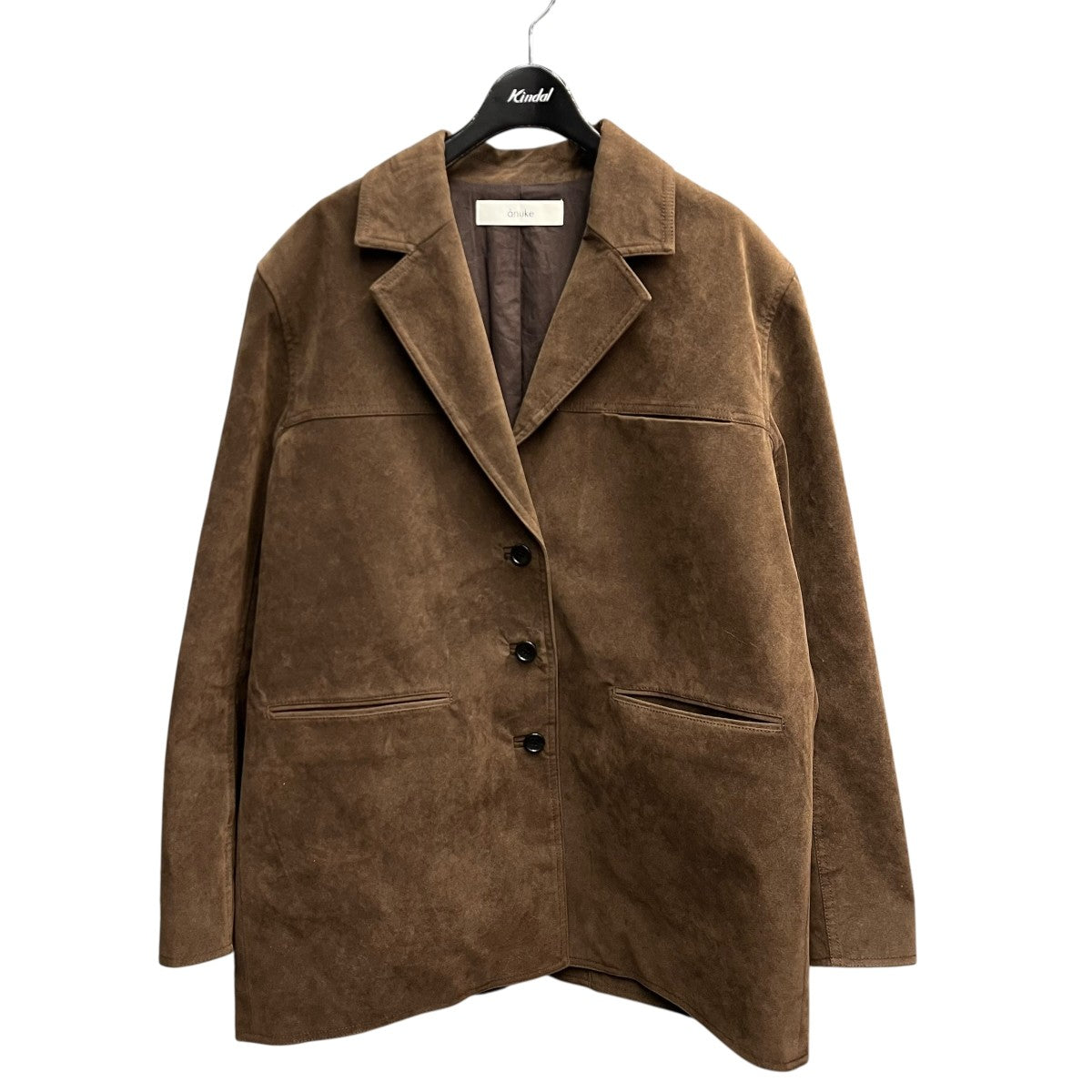 ANUKE(アンヌーク) Eco Suede Jacketテーラードジャケット62520102