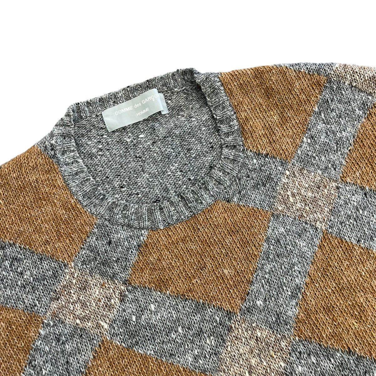 COMME des GARCONS HOMME 97AW田中オムセーターHN-070040 古着・中古-3枚目のアイテム画像