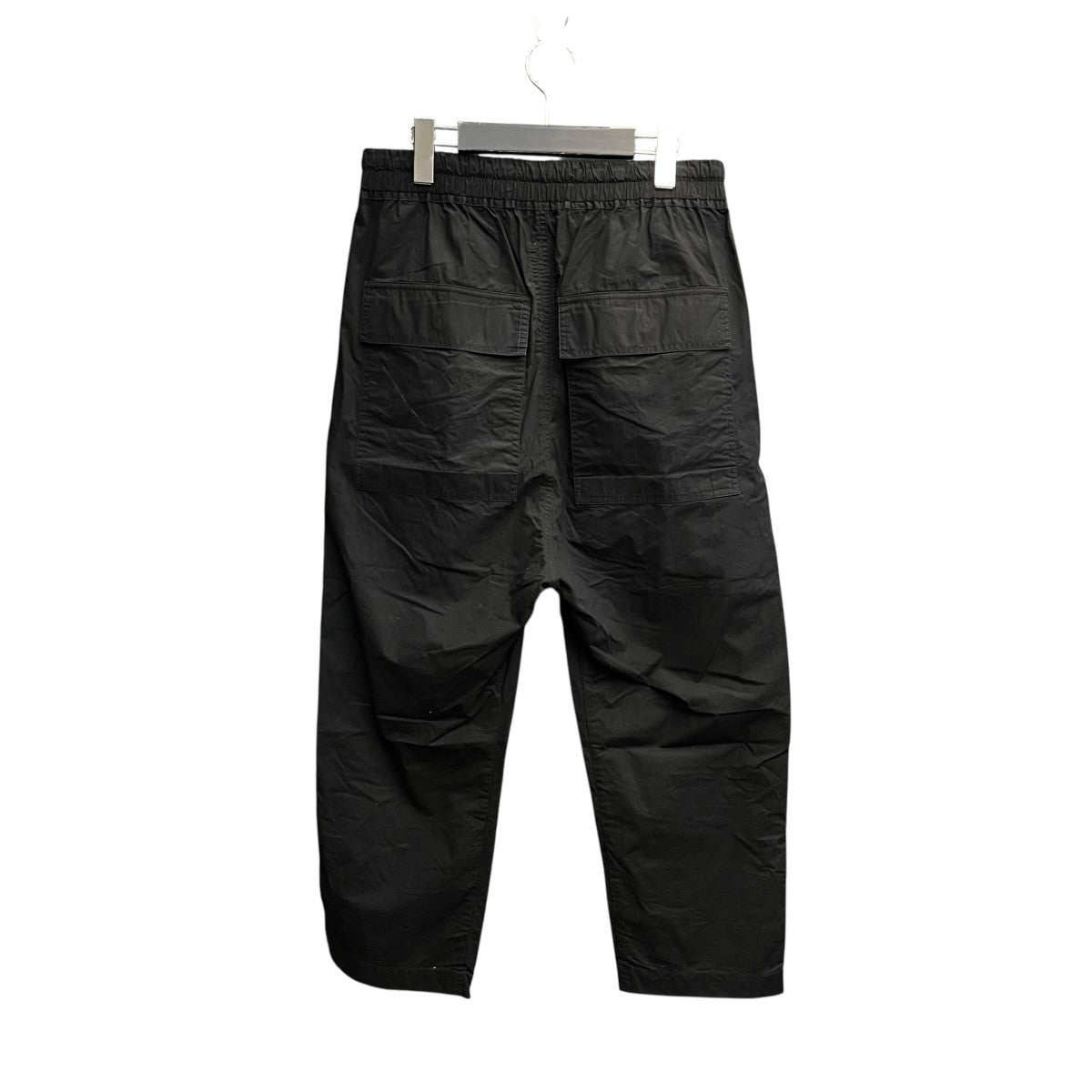 RICK OWENS Drawstring Poplin Astaires Cropped PantイージーパンツRR20S7395 P 古着・中古-2枚目のアイテム画像