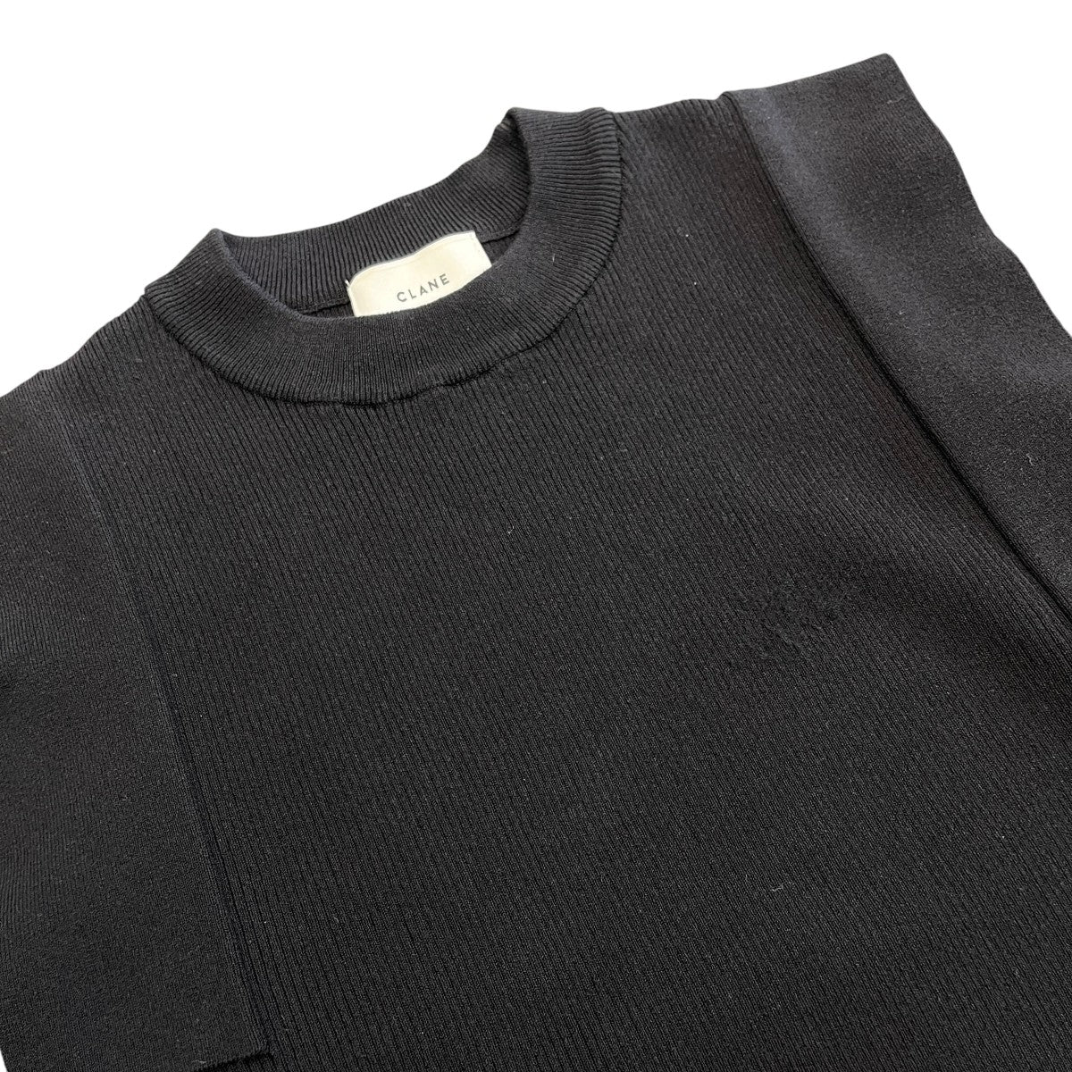 SQUARE SLEEVE KNIT TOPSニットベスト14106 2272