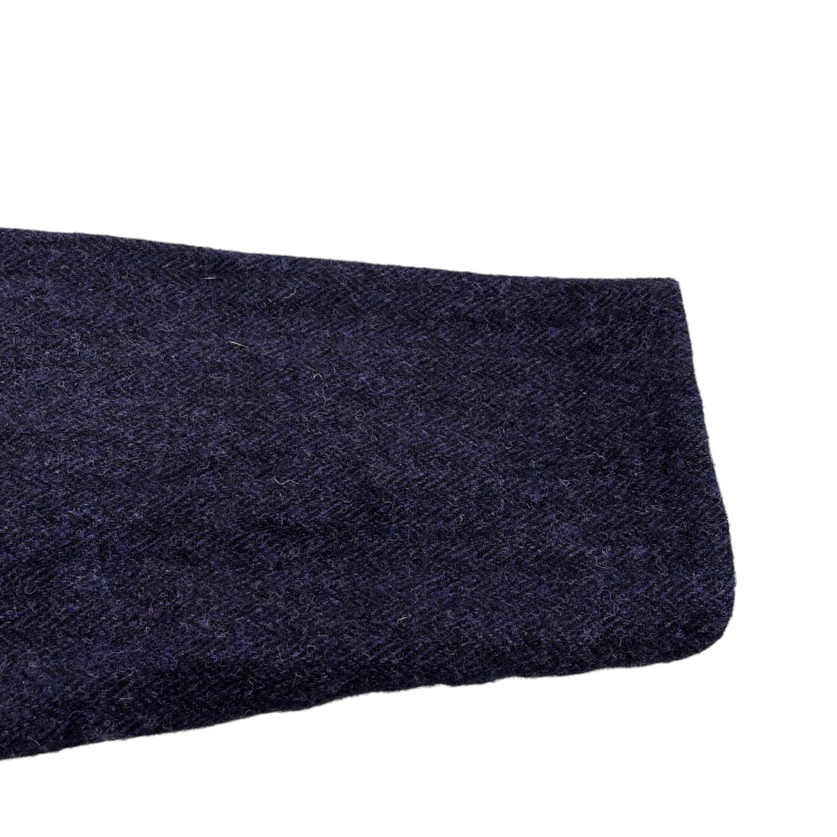 chez vidalenc×Harris Tweed COAT BOBIツイードコート 古着・中古-4枚目のアイテム画像