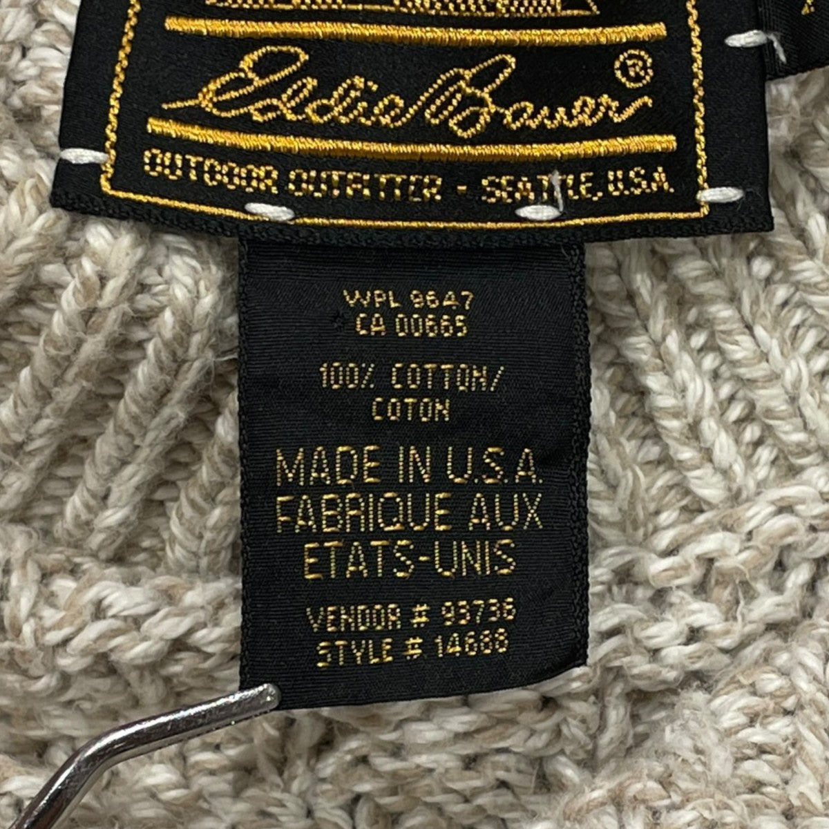 Eddie Bauer USA製セーター 古着・中古-7枚目のアイテム画像