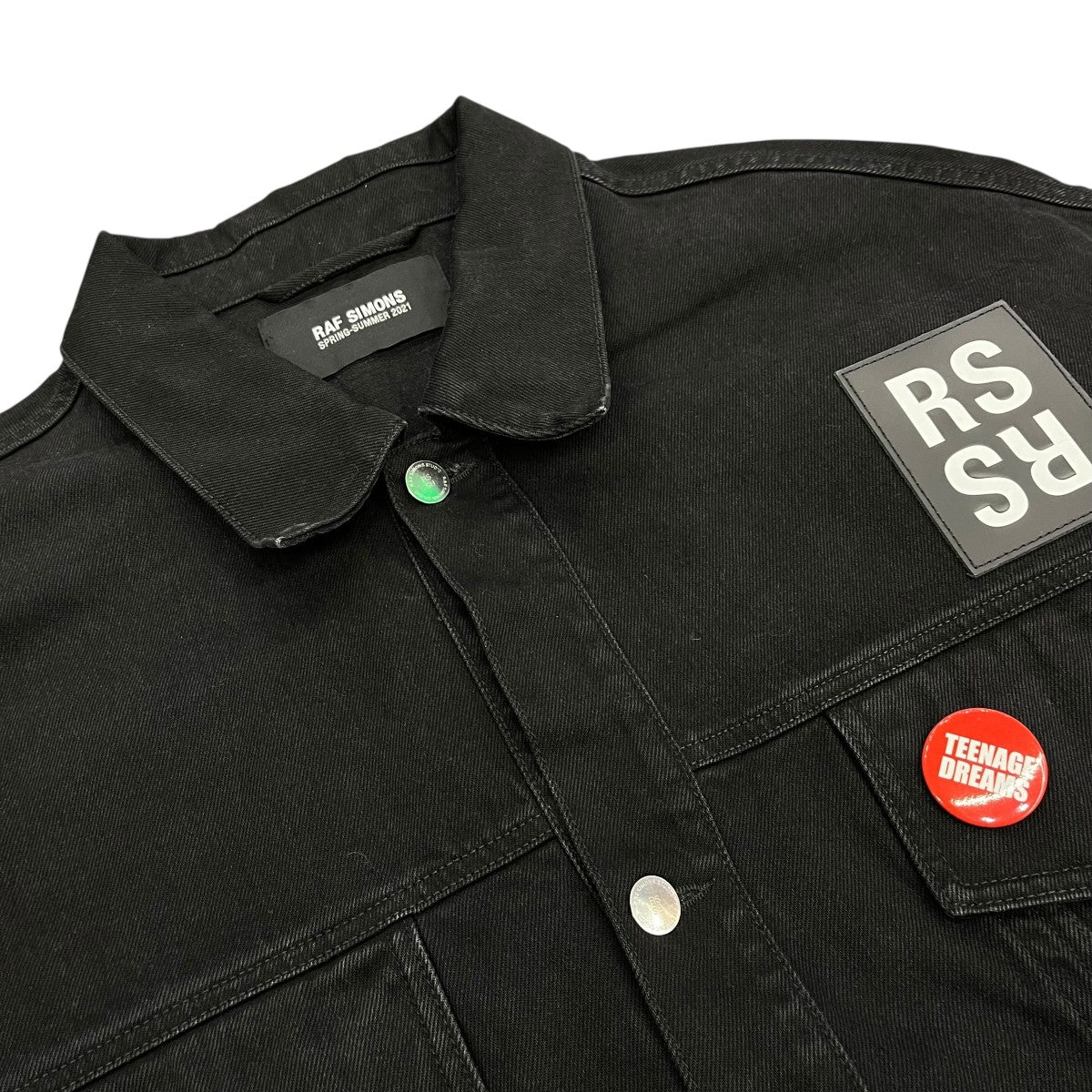 RAF SIMONS 21SSOVERSIZED DENIM JACKETデニムジャケット211-M723 古着・中古-3枚目のアイテム画像