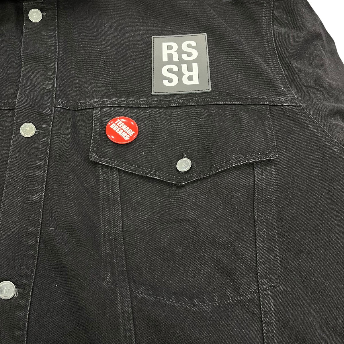 RAF SIMONS 21SSOVERSIZED DENIM JACKETデニムジャケット211-M723 古着・中古-6枚目のアイテム画像
