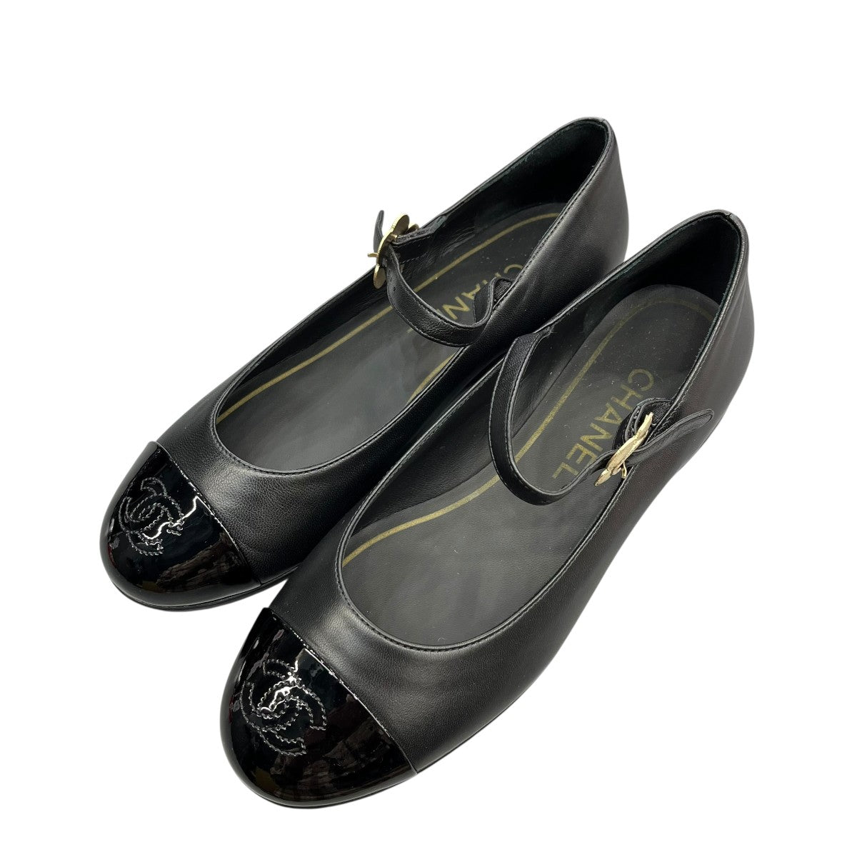 CHANEL Mary JanesパンプスG39582 Y56212 古着・中古-1枚目のアイテム画像