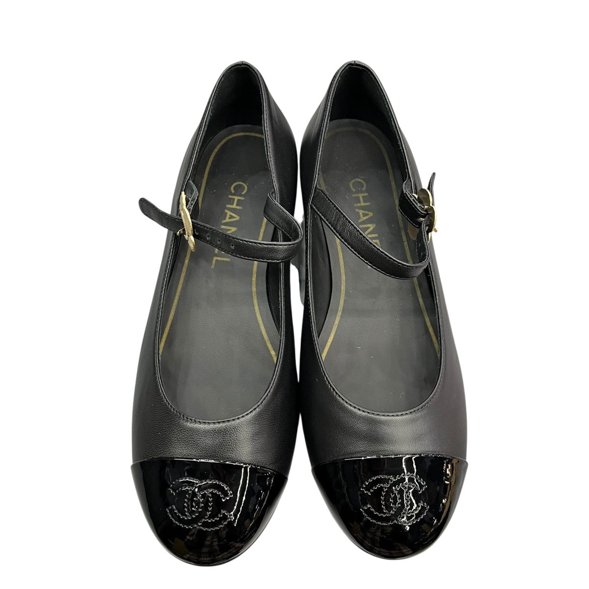 CHANEL Mary JanesパンプスG39582 Y56212 古着・中古-3枚目のアイテム画像