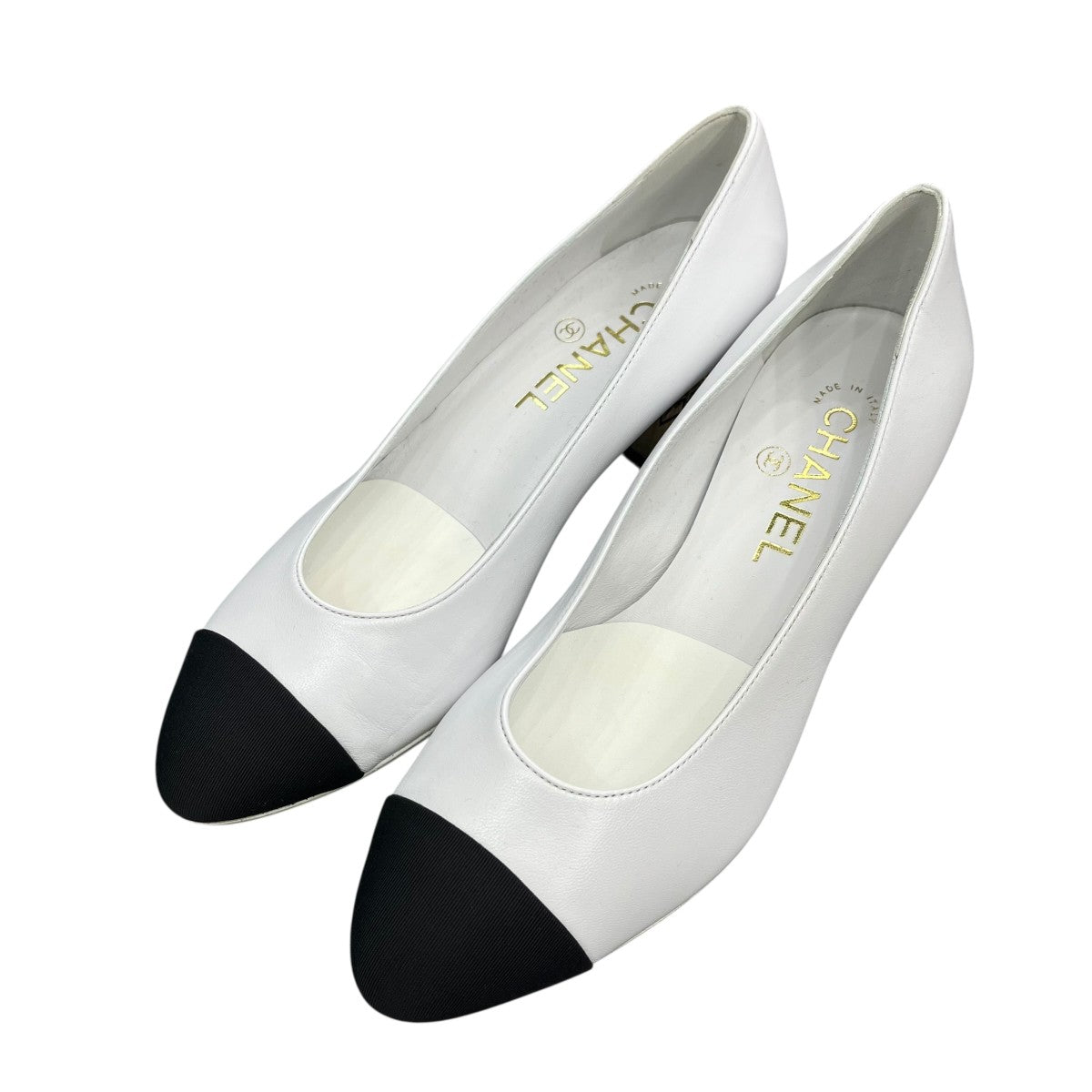 CHANEL ヒールパンプスG34906 古着・中古-1枚目のアイテム画像