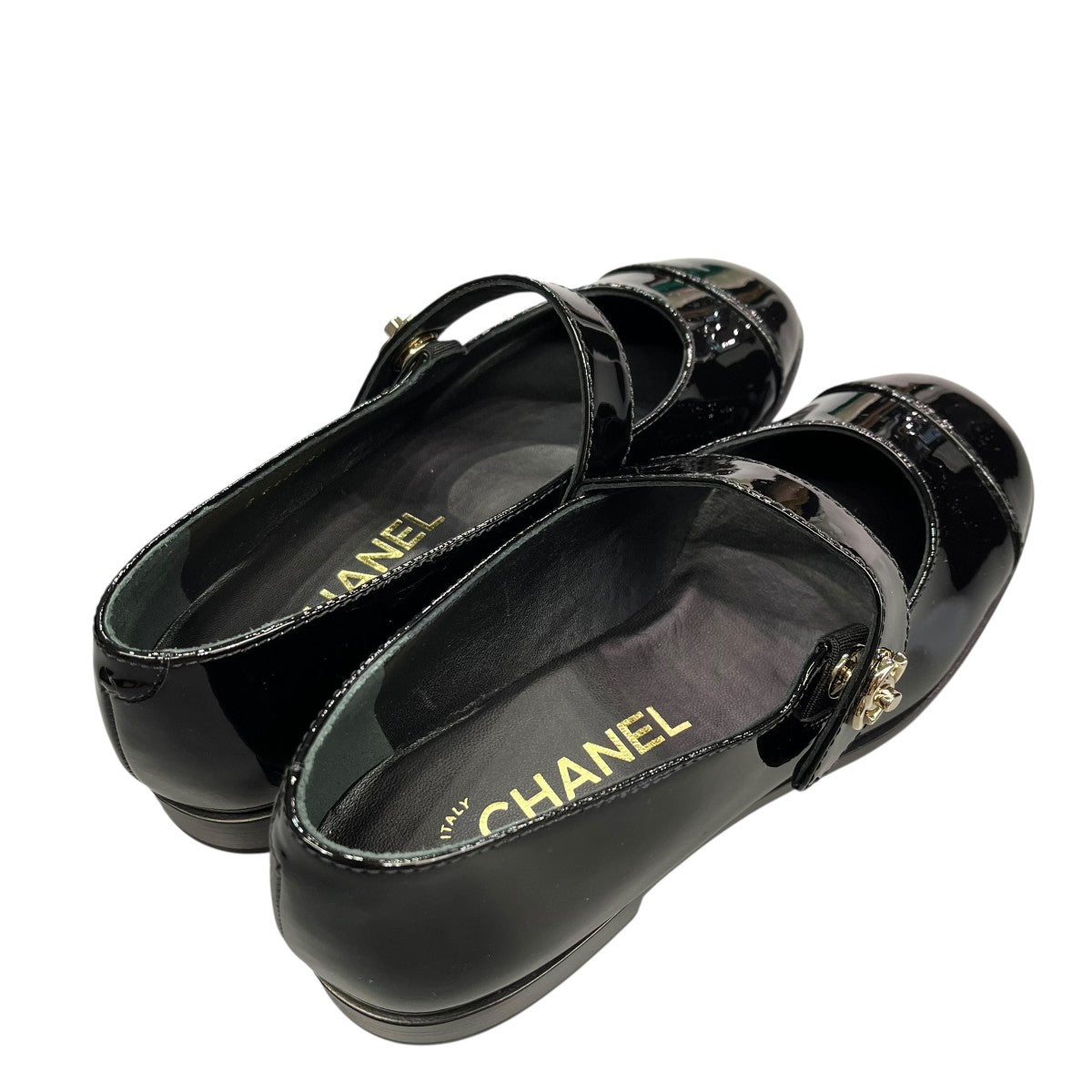 CHANEL ストラップシューズG45280 B14453 古着・中古-2枚目のアイテム画像