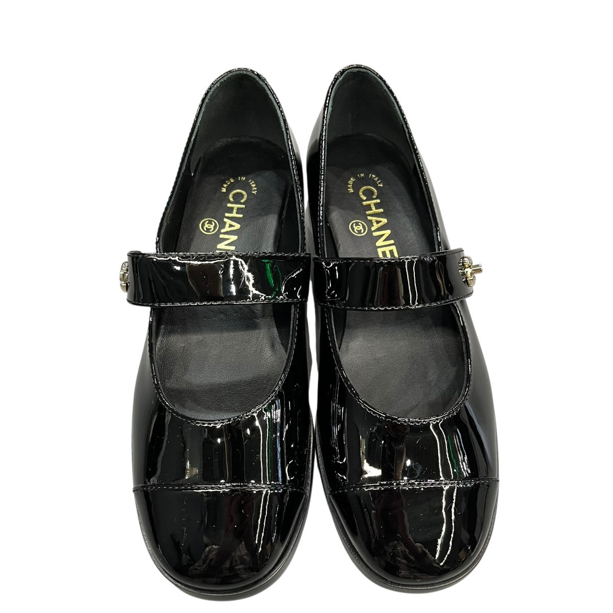 CHANEL ストラップシューズG45280 B14453 古着・中古-3枚目のアイテム画像