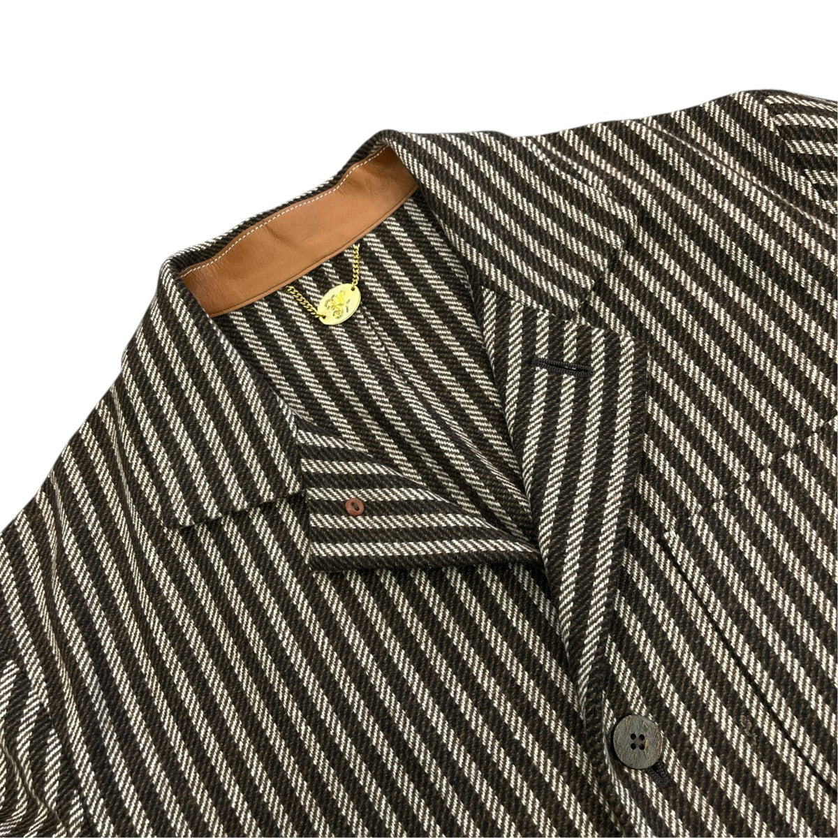 SUNSEA 20AWCaffe Mocha Jacketテーラードジャケット20A31 古着・中古-3枚目のアイテム画像