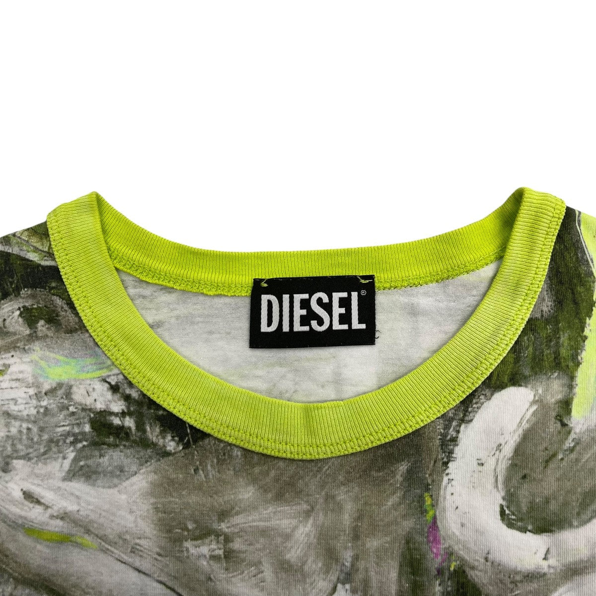 DIESEL(ディーゼル) T-SKINZY-G1-OUTTシャツA15213 A15213 グレー