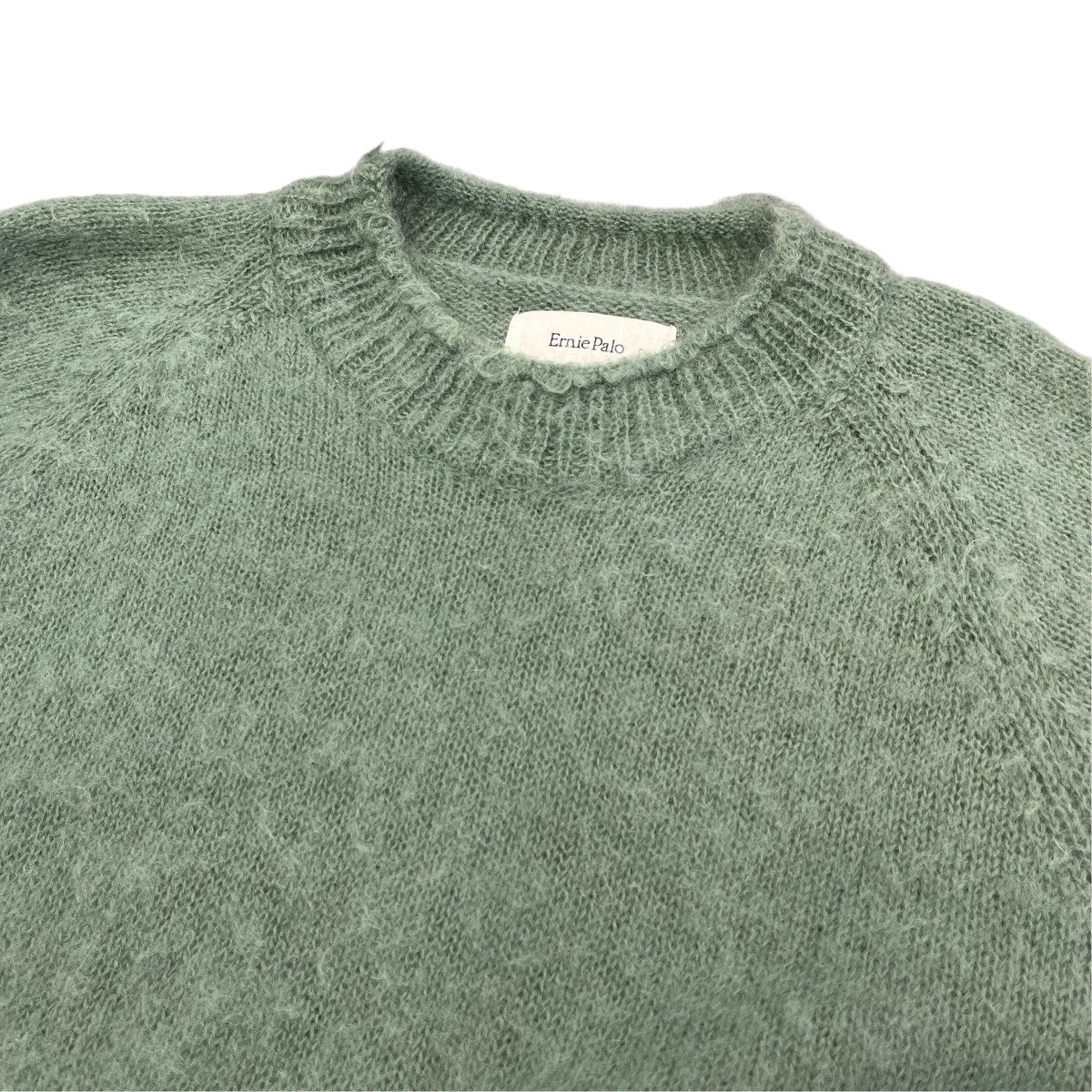 Ernie Palo kid mohair knitモヘアニット 古着・中古-3枚目のアイテム画像