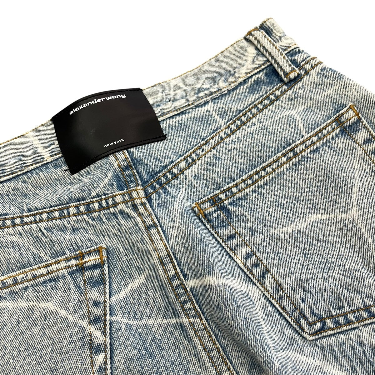 ALEXANDER WANG STACKED SKATER JEANSデニムパンツ 古着・中古-4枚目のアイテム画像