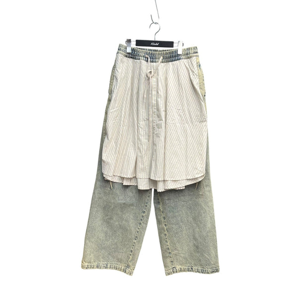 NAMESAKE(ネイムセイク) JACOB LAYERED DENIM PANTSデニムパンツ