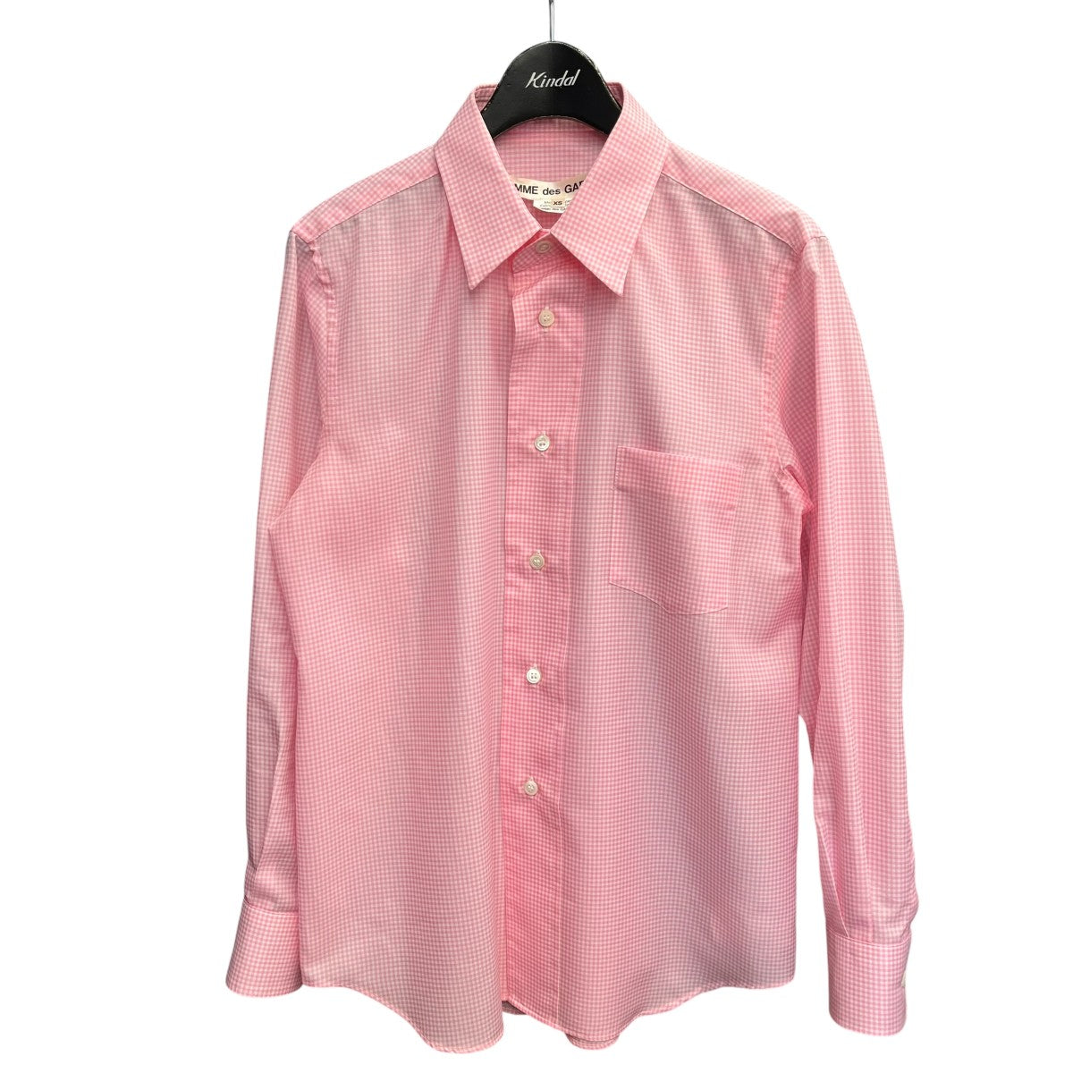 COMME des GARCONS 25AWギンガムチェックシャツGP B018 古着・中古-1枚目のアイテム画像