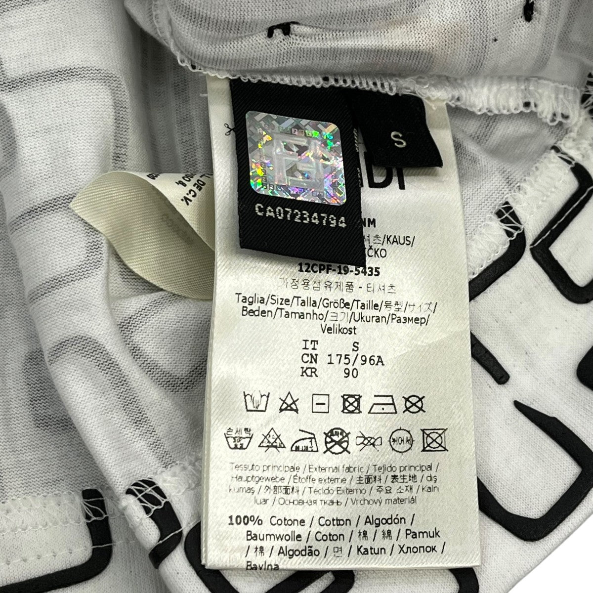 FENDI TシャツFY0936 ACNM 古着・中古-6枚目のアイテム画像