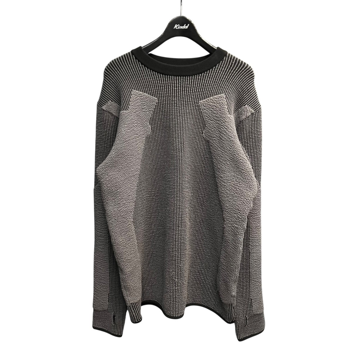 25AWBLOCKX KNIT SWEATERクルーネックニット82253811