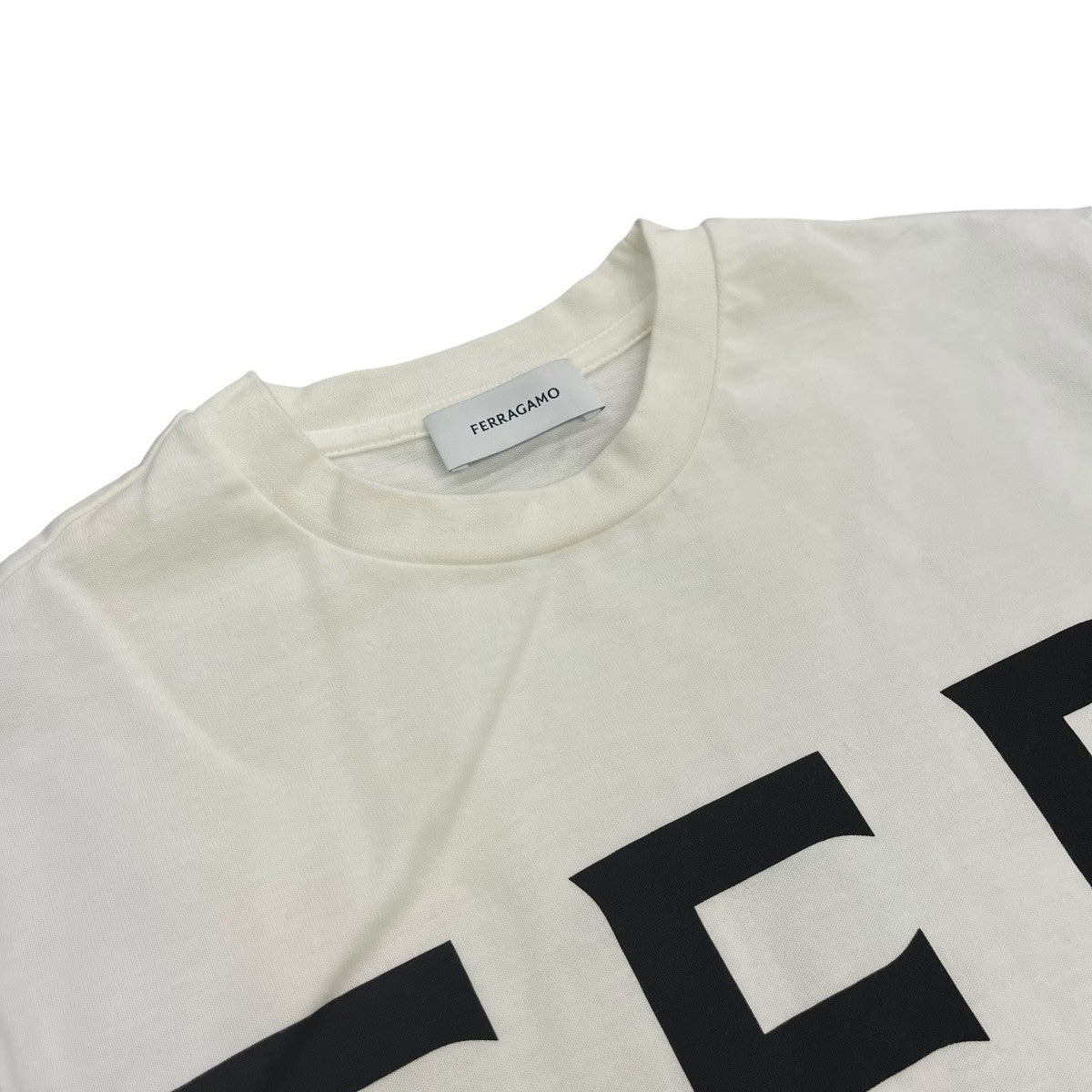 Ferragamo(フェラガモ) Tシャツ0770660 0770660 ホワイト サイズ S