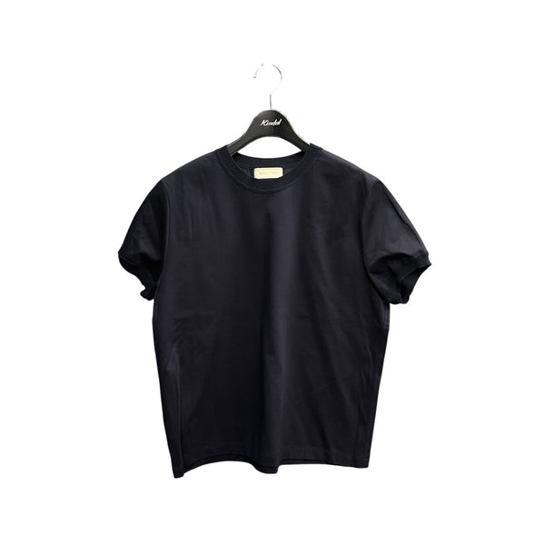 EBURE×Ron Herman コットンポンチ ニットカラー ティー半袖カットソー