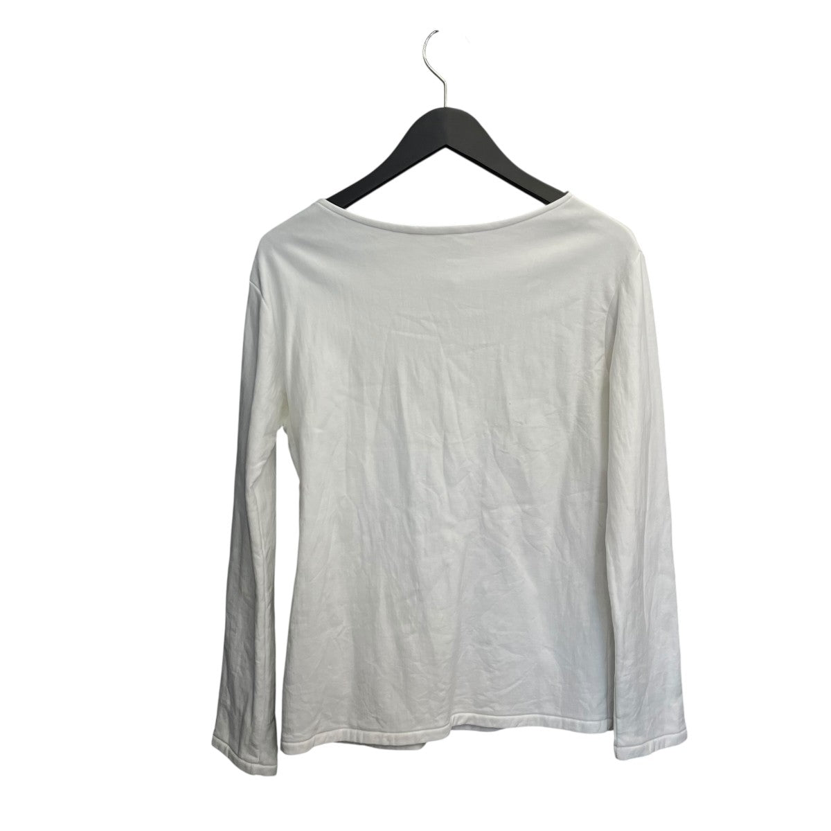 AURALEE×Ron Herman 24AWGauge Boat Neck Sweat ShirtロングスリーブカットソーA24AP03RH 古着・中古-2枚目のアイテム画像