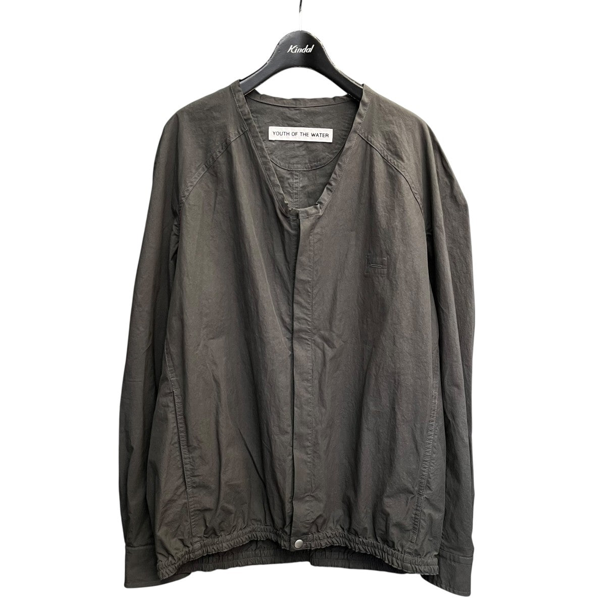 shirt blousonノーカラージャケット251 04002