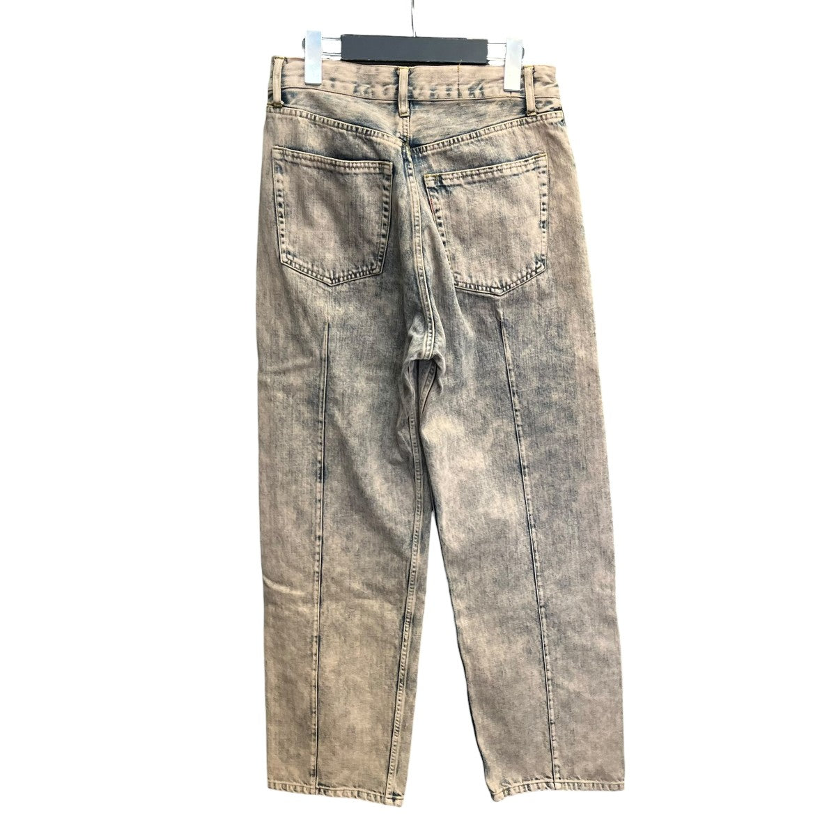 25SSBleach ＆ Over Dye Denim Wide Straight 5P PantsデニムパンツYK25SS0928P BO