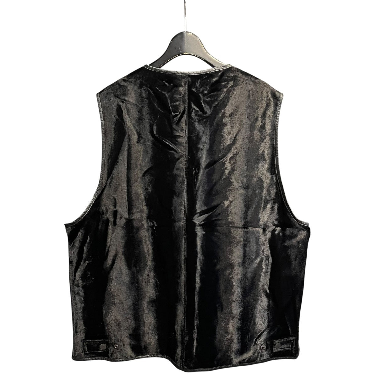 24AWVELVET FRONT ZIP VESTジップベストYK24FW0772V
