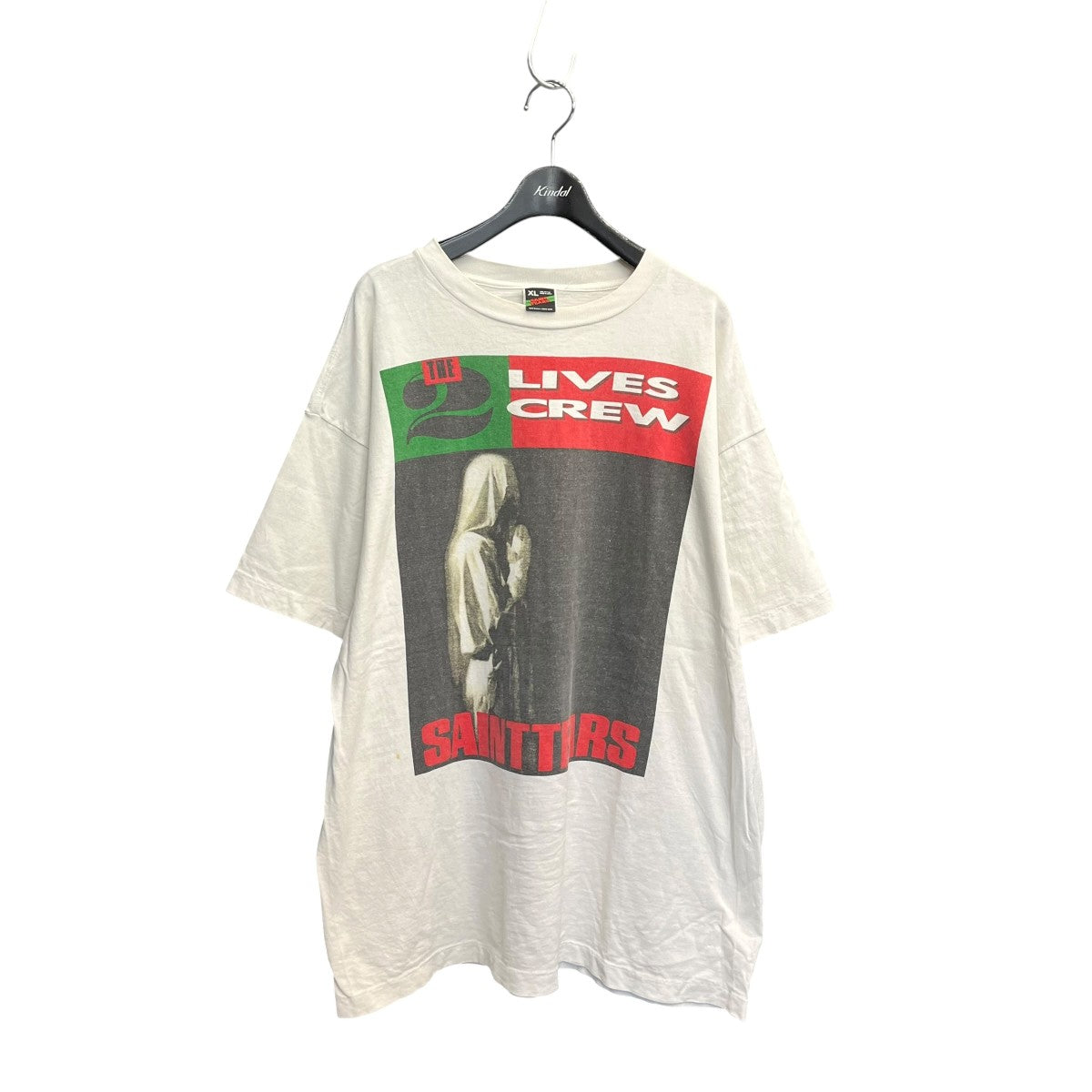 SAINT MICHAEL×Denim Tears DT SS TEE／LIVES CREW半袖カットソーSM-YS8-0000-C01 古着・中古-1枚目のアイテム画像