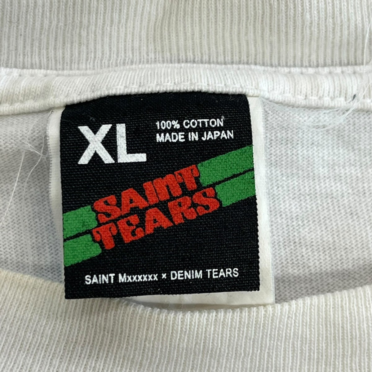 SAINT MICHAEL×Denim Tears DT SS TEE／LIVES CREW半袖カットソーSM-YS8-0000-C01 古着・中古-6枚目のアイテム画像