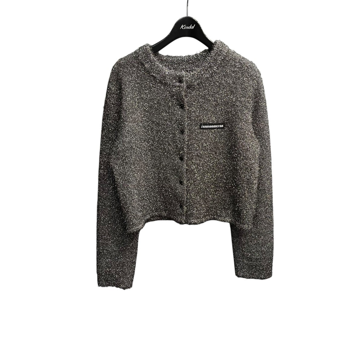 Glitter Yarn Knitグリッターカーディガン124515875