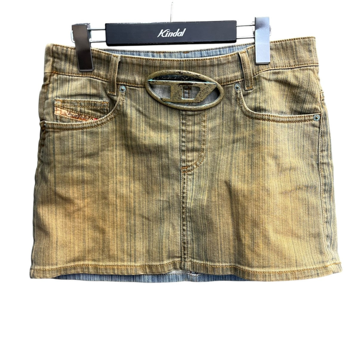 DIESEL DE-RON-FSDミニスカート0NLAU 古着・中古-1枚目のアイテム画像