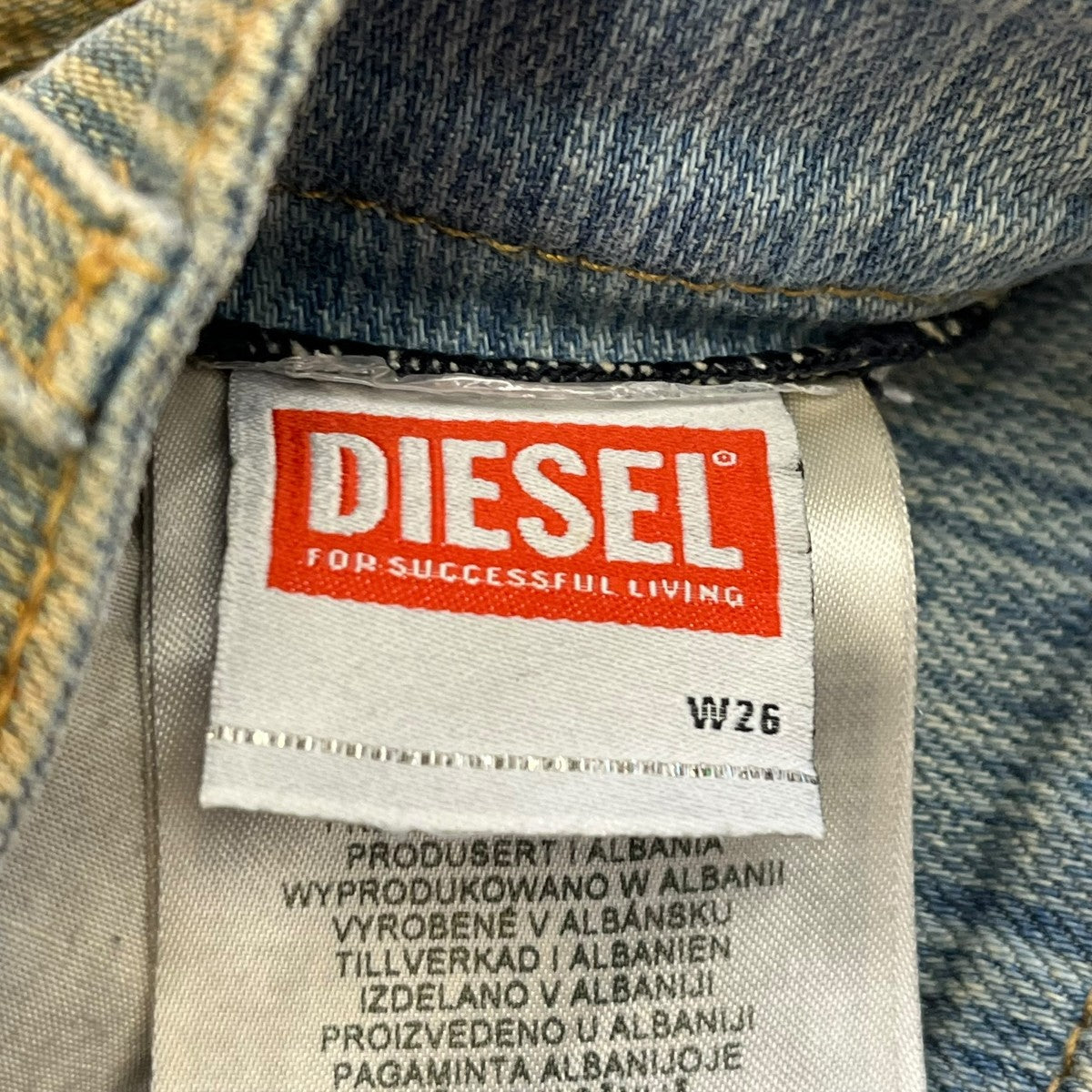 DIESEL DE-RON-FSDミニスカート0NLAU 古着・中古-6枚目のアイテム画像