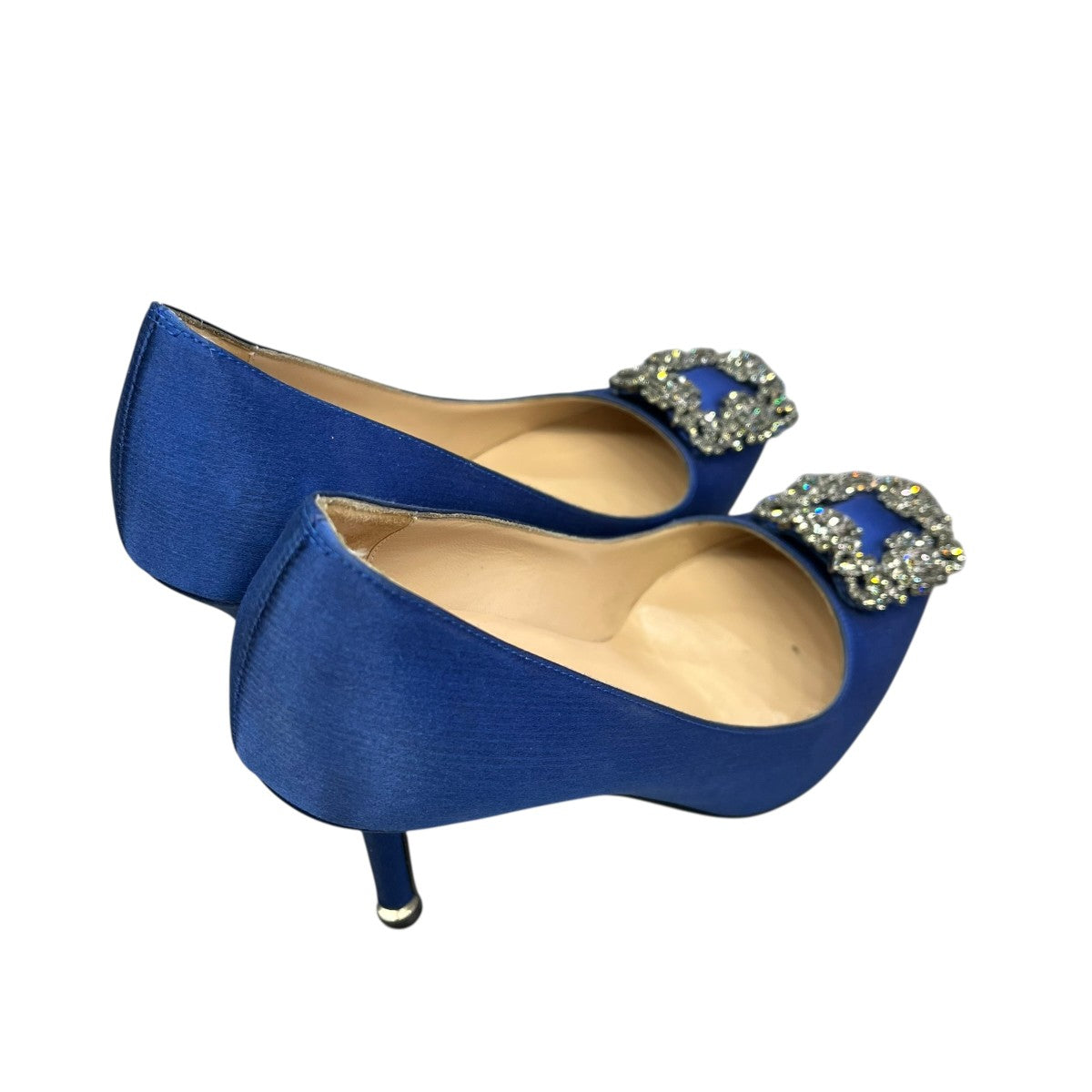 Manolo Blahnik HANGISIヒールパンプス 古着・中古-2枚目のアイテム画像