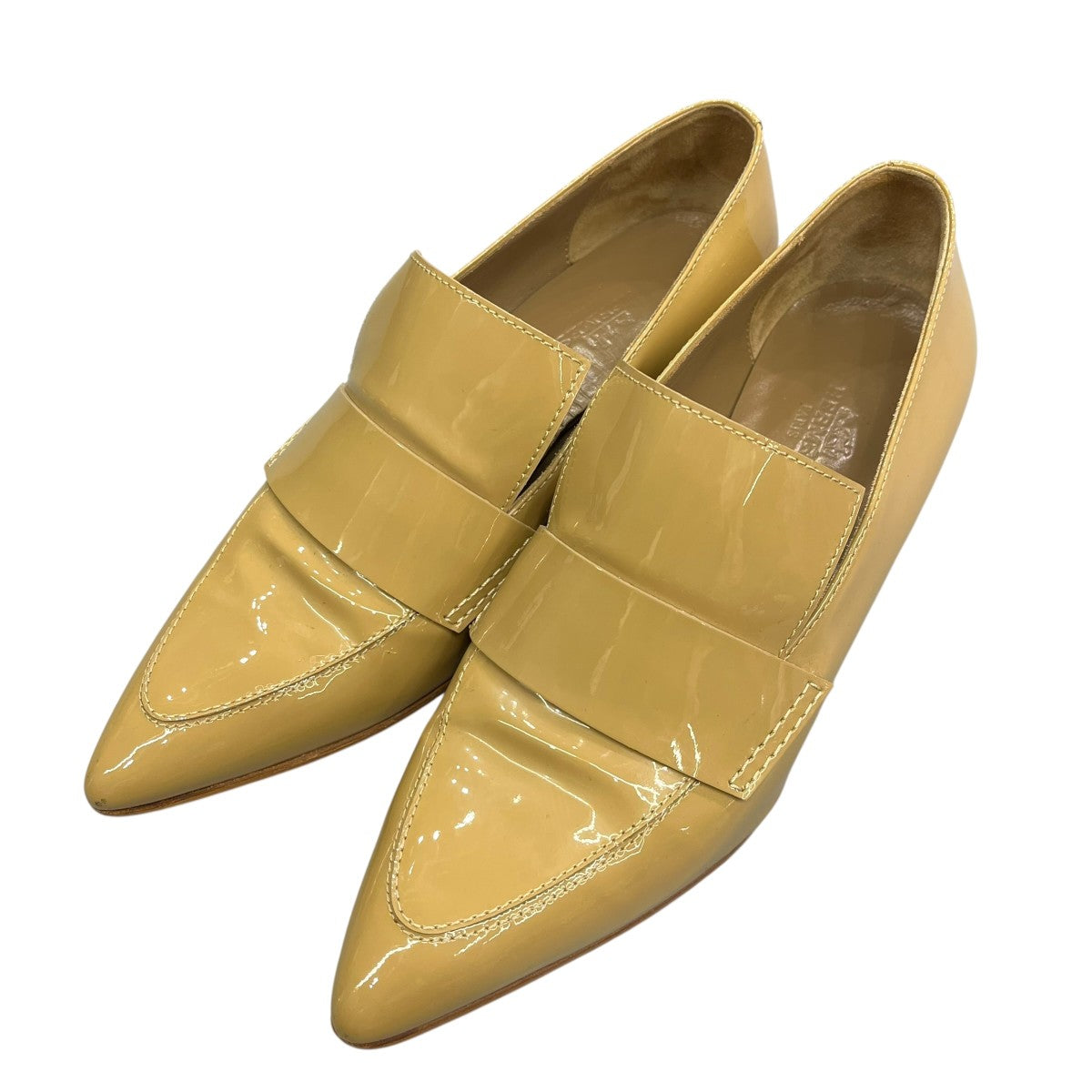 HERMES パテントローファー 古着・中古-1枚目のアイテム画像