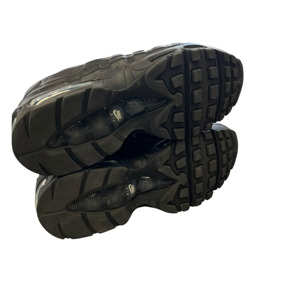 NIKE AIR MAX 95 BIG BUBBLE LEATHER TRIPLE BLACKスニーカーIM0696-001 古着・中古-6枚目のアイテム画像