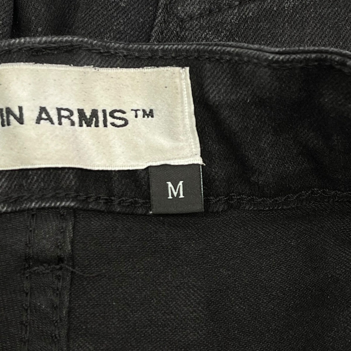 LOINARMIS Flare coating skewer chain jeansフレアパンツ 古着・中古-5枚目のアイテム画像